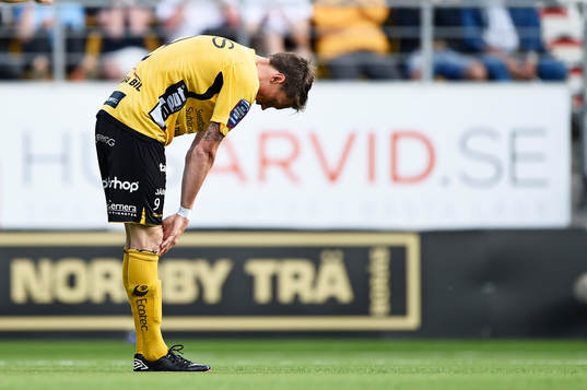Elfsborgs Lasse Nilsson deppar