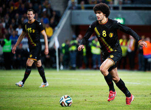 Belgiens Marouane Fellaini