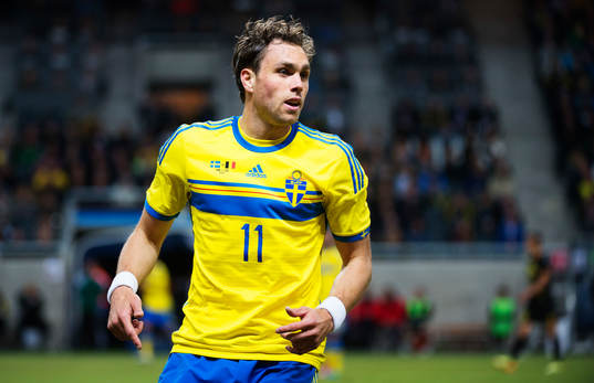 Sveriges Johan Elmander