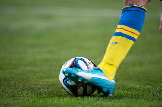 Bollbehandling, boll, fotbollssko Puma i