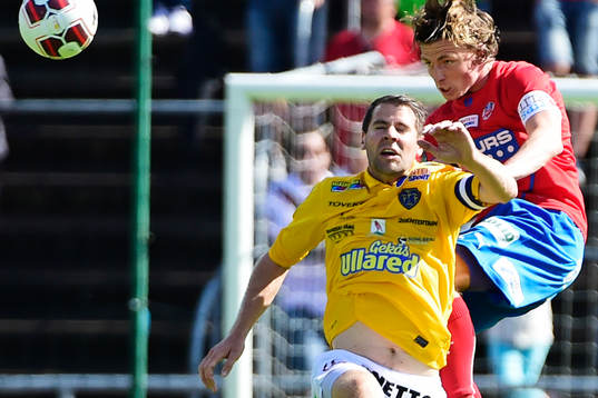 Falkenbergs Stefan Rodevåg och Helsingborgs Carl Johansson