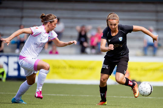 Rosengårds Lina Nilsson och Göteborgs Kathlene Fernström