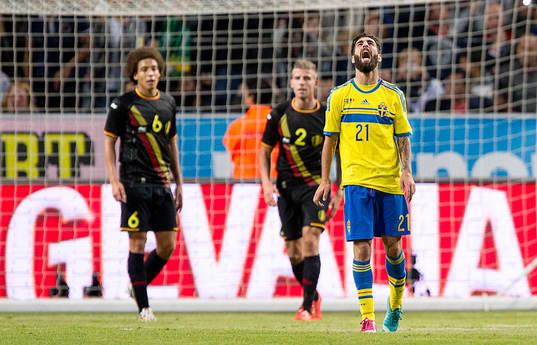 Sveriges Jimmy Durmaz deppar
