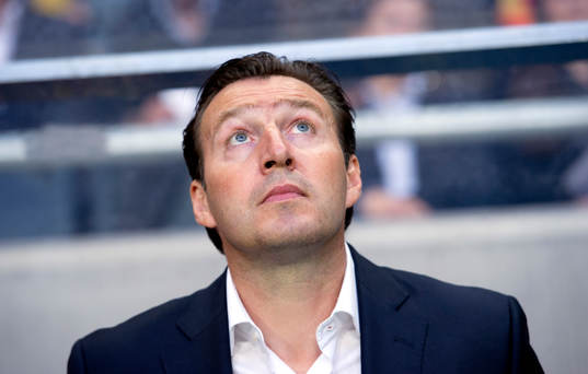 Belgiens förbundskapten Marc Wilmots