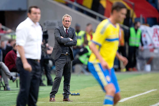 Sveriges förbundskapten Erik Hamrén