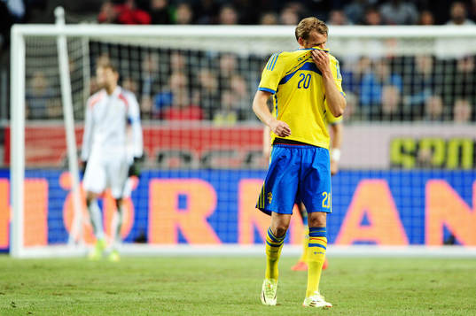Sveriges Ola Toivonen deppar