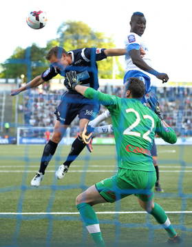 Mål 1-0 av Norrköpings Alhaji Kamara
