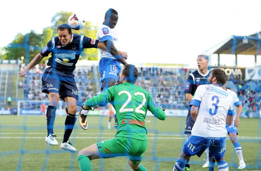 Mål 1-0 av Norrköpings Alhaji Kamara