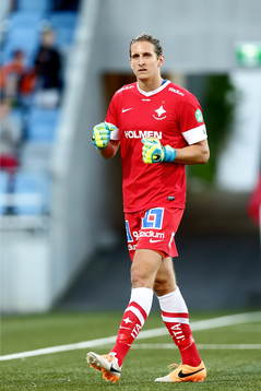 Norrköpings målvakt David Mitov Nilsson