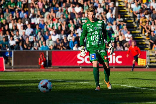 Sirius målvakt Andreas Andersson