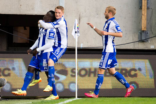 IFK Göteborgs Malick Mané jublar