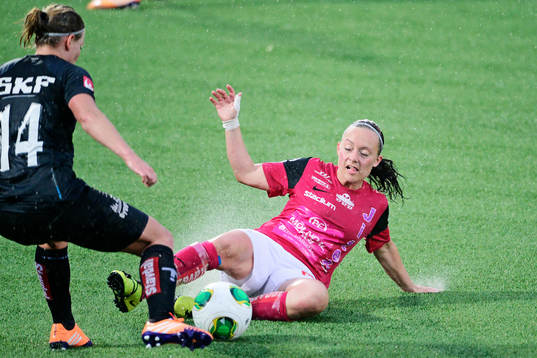 Jitex Linn Andersson och Göteborgs Sara Linden
