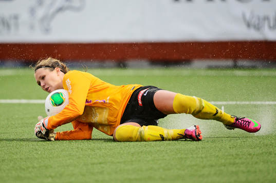 Jitex målvakt Jennifer Falk