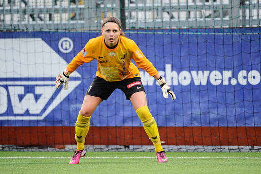 Jitex målvakt Jennifer Falk