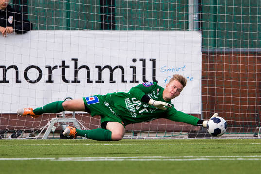 Sirius målvakt Andreas Andersson