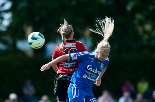 Vittsjös Emma Sjödahl och Kristianstads Gudny Björk