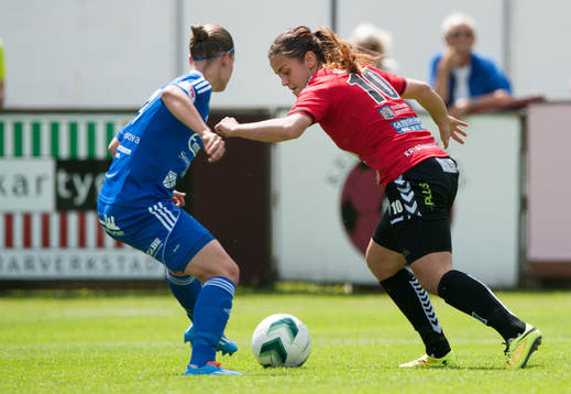 Kristianstads Marija Basunic utmanar Vittsjös Mandy Van