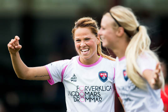 Bläddra bland fler bilder av Fotboll, Damallsvenskan, Rosengård - Umeå