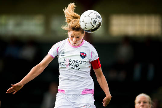 Rosengårds Sara Björk Gunnarsdottir med nick på mål