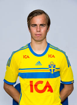 U21 Sveriges Andreas Blomqvist