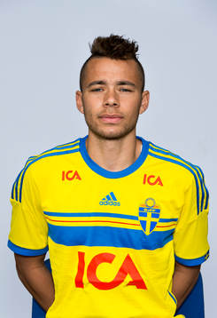 U21 Sveriges Malkolm Moenza