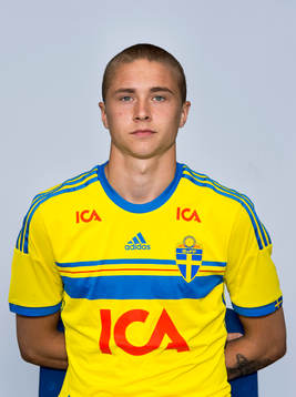 U21 Sveriges Sebastian Holmen