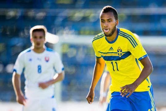 Sveriges Isaac Kiese Thelin
