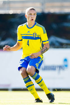 Sveriges Sebastian Holmén
