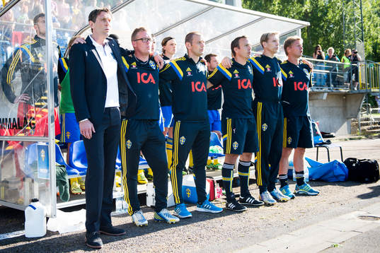 Sveriges förbundskapten Håkan Ericson, målvaktstränare