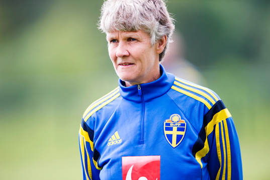 Sveriges förbundskapten Pia Sundhage