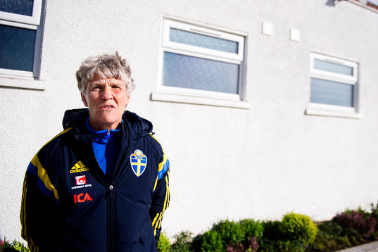 Sveriges förbundskapten Pia Sundhage