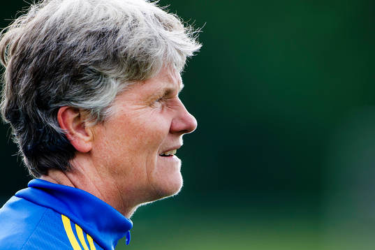 Sveriges förbundskapten Pia Sundhage