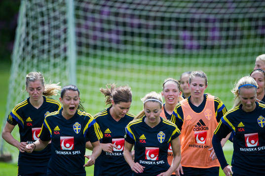Sveriges Linda Sembrant, Emilia Appelqvist, Hanna