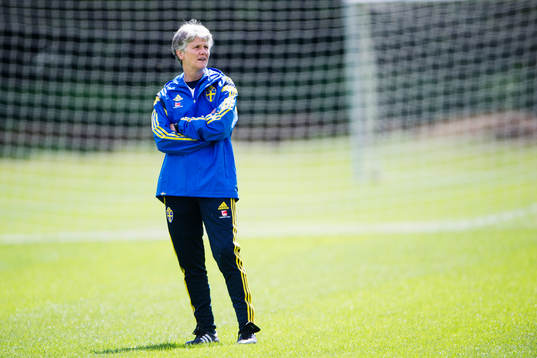 Sveriges förbundskapten Pia Sundhage