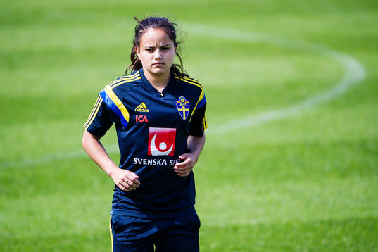 Sveriges Malin Diaz
