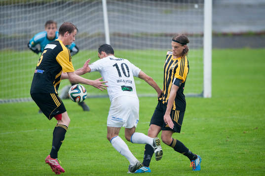 IFK Hässleholms mittbackar Axel Harletun och Linus