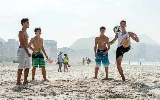 Miljöbilder på Copacabana