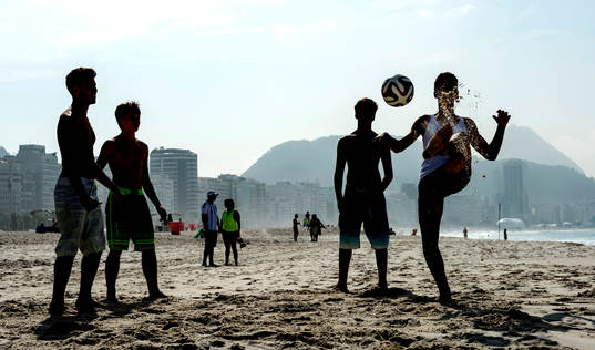 Miljöbilder på Copacabana