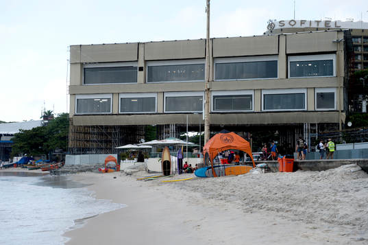 SVT och TV4s studio
