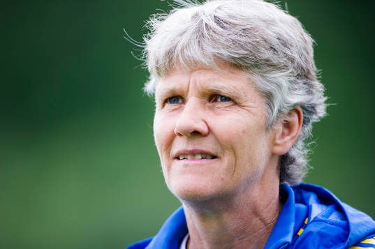 Sveriges förbundskapten Pia Sundhage