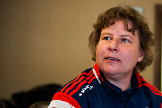 Skottlands assisterande förbundskapten Ann-Helen Grahm