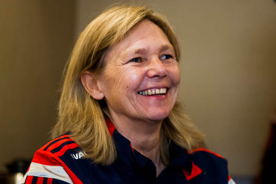 Skottlands förbundskapten Anna Signeul