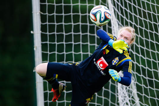 Sveriges målvakt Hedvig Lindahl
