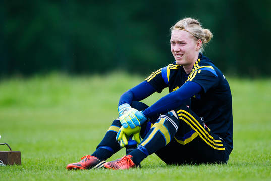 Sveriges målvakt Hedvig Lindahl