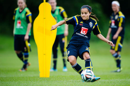 Sveriges Malin Diaz