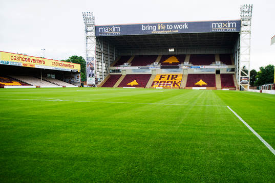 Arenan Fir Park i Motherwell