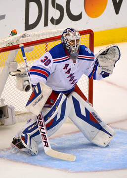 New York Rangers goaltender Henrik Lundqvist