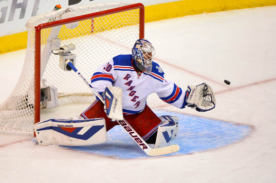 New York Rangers goaltender Henrik Lundqvist