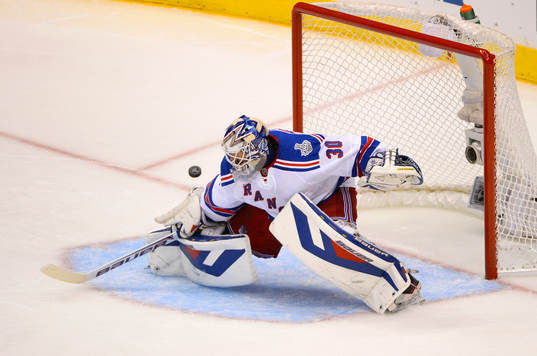 New York Rangers goaltender Henrik Lundqvist