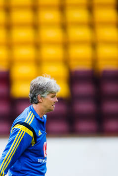 Sveriges förbundskapten Pia Sundhage